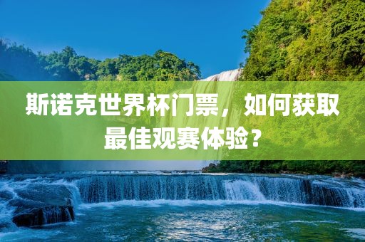 斯诺克世界杯门票，如何获取最佳观赛体验？洛阳市法福文化传播有限公司