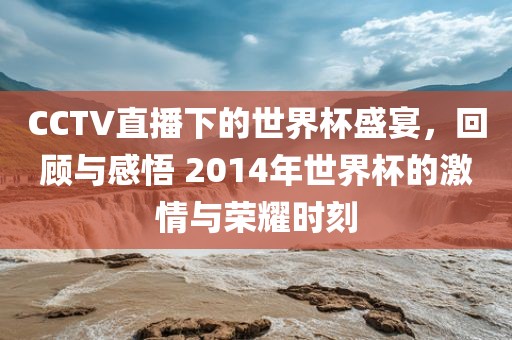 CCTV直播下的世界杯盛宴，回顾与感悟 2014年世界杯的激情与荣耀时刻