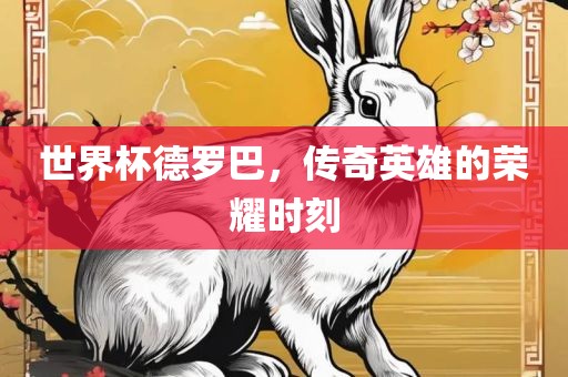 世界杯德罗巴，传奇英雄的荣耀时刻