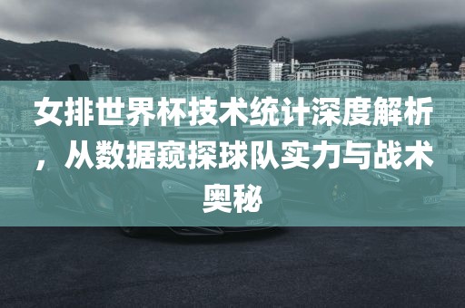 女排世界杯技术统计深度解析，从数据窥探球队实力与战术奥秘洛阳市法福文化传播有限公司
