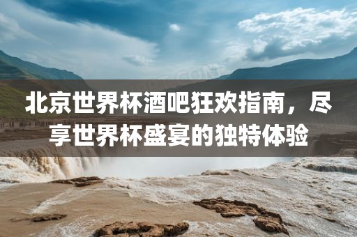 北京世界杯酒吧狂欢指南，尽享世界杯盛宴的独特体洛阳市法福文化传播有限公司验