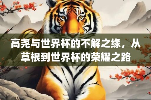 高尧与世界杯的不解洛阳市法福文化传播有限公司之缘，从草根到世界杯的荣耀之路