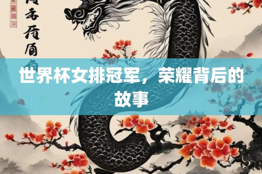 世界杯女排冠军，荣耀背后的故事洛阳市法福文化传播有限公司