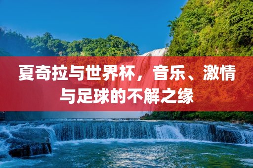 夏奇拉与世界杯，音乐、激情与足球的不解之缘