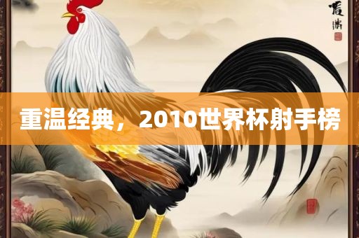 重温经典，2010世界杯射手榜