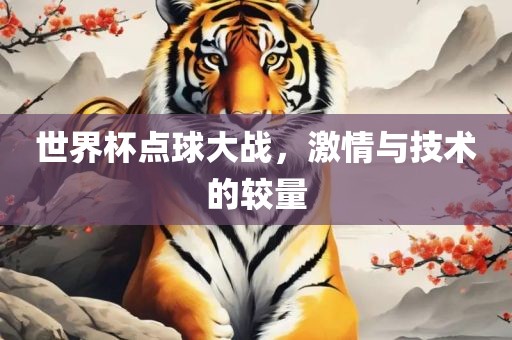 世界杯点球大战，激情与技术的较量