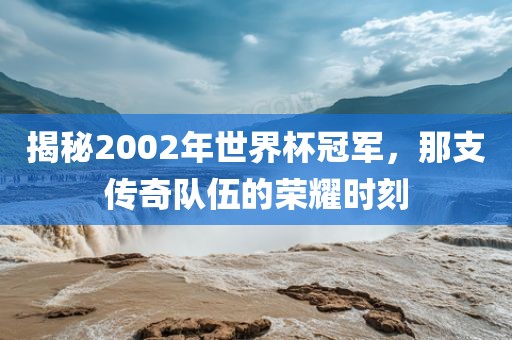 揭秘2002年世界杯冠军，那支传奇队伍的荣耀时刻洛阳市法福文化传播有限公司
